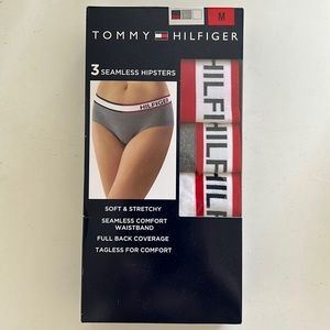tommy hilfiger 3 seamless hipsters (medium)